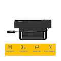Miniatyrbillede 3 af 5: Crack Opbevaringsboks Front Opbevaringsboks Multifunktionel Opbevaringsboks Opbevaringsboks Med Dual USB Car Sup