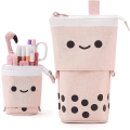 Miniatyrbild 1 av 3: Stående case Söt teleskopisk pennhållare Kawaii brevpapperspåse Makeup Kosmetikaväska
