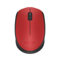 Miniatyrbilde 1 av 6: LOGITECH - M171 Ambidekster trådløs mus - Rød - Lang rekkevidde