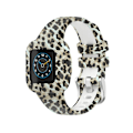 Miniatyrbillede 2 af 5: Smartwatch-rem til Garminfit Jr 3/garmin Vivofit Jr 3 Silikonrem Slitskydd Brown Leopard