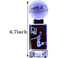Miniatyrbillede 5 af 5: Soveværelsesnatlysdekorationer - Kobe Dunk 3D NBA Basketball