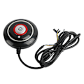 Pikkukuva 5 / 6: PC Virtapainike Vahva ABS Kevyt Helppo Asennus Plug and Play PC Virtakytkin Internetkahvilaan Ei Audio Ei USB