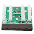 Miniatyrbillede 6 af 7: Power Breakout Board 12 Porte 6pin 1600W Server Strømforsyningsfordelingskort Adapter Tilbehør 12V