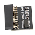 Miniatyrbillede 7 af 7: TPM 1.2 Krypteringssikkerhedsmodul LPC 20Pin Uafhængig Krypteringsprocessor Sikker Stabil TPM 1.2 Modul til PC