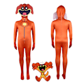 Miniatyrbilde 1 av 3: Cosplay Smiling Critters Klær, Picky Piggy, DogDay, iptv Spania Jumpsuit Halloween Karneval Fest Antrekk Drakt For Barn Voksne DogDay DogDay 170