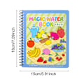 Miniatyrbillede 3 af 10: Magic Water Tegnebog Malebog DD