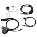 Miniatyrbillede 4 af 7: Halsmikrofon Headset U94 PTT med Fingermikrofon Kompatibel med MOTOROLA XIR P8268 P8668 DP4400 DP4800