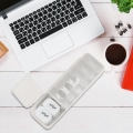 Miniatyrbillede 4 af 9: Datakabel Elektronisk tilbehør Stor desktop opbevaringsboks white