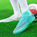 Miniatyrbillede 5 af 5: Herre-fodboldsko Skridsikre fodboldsko Klamper græsfodboldsneakers Yj068 Blue 39