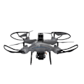 Miniatyrbillede 2 af 7: KY102 RC Drone Grå Quadcopter Legetøj Optisk Flow Svævende Hindring Undgåelse 1800mAh Batteri Mini Drone til Alder 14 og derover Dobbelt Kamera