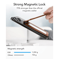 Miniatyrbillede 3 af 5: Læder Magsafe etui til iPhone 14 13 12 Pro Max Cartera Magsafe