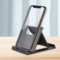 Miniatyrbilde 4 av 5: Desktop Lazy Mobiltelefon Folding Stativ for 6 - 11 tommer Kompatibel