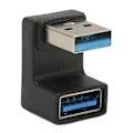 Miniatyrbilde 1 av 7: U-formet USB hann til USB hunn adapter 10 Gbps høyhastighets dataoverføring USB 3.1 adapter for PC bærbar PC USB A lader