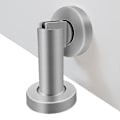 Miniatyrbilde 3 av 5: Magnetisk dørstopp, rustfritt stål Børstet dørkrok Moderne Solid stiv dørstopp svart 1 stk