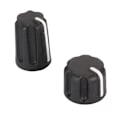 Miniatyrbillede 3 af 7: 2 stk. Drejeknap til lydstyrkekontrol til DP4800 DP4801Xir P8600I P8668 P8608 DGP8050 DGP8550E XPR7550 XPR7580E