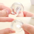 Pikkukuva 3 / 5: 4st Bordshörnskydd med TESA-lim Stark vidhäftning skyddar bebisar Transparent & Diskret | Baby Hem barnsäkerhet