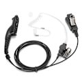Miniatyrbilde 1 av 7: Luftrør Øretelefon Rektangulær Klips Transparent Lydrør Headset for APX2000 APX7000 APX6000