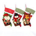 Miniatyrbild 5 av 5: Tre julklappsstrumpor Bogsering julstrumpor Dekorera t