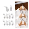 Miniatyrbilde 1 av 5: 50/100-pakke Kleshengere - Koblingskrok - Organizer 100PCS