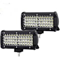 Miniatyrbilde 1 av 5: LED Arbeidslys for Traktor 144W 16.5cm Bil LED Spotlys 12-24V LED Arbeidslys Stripe Vanntett IP67 LED Arbeidslys for 4X4 Bil Lastebil SUV Båt 2 Pakke