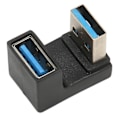 Miniatyrbilde 7 av 7: U-formet USB hann til USB hunn adapter 10 Gbps høyhastighets dataoverføring USB 3.1 adapter for PC bærbar PC USB A lader