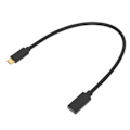 Miniatyrbillede 4 af 7: TypeC til TypeC Kabel 10Gbps USB 3.1 Hurtig Opladning ABS TypeC Hun til TypeC Han til MacBook Pro til Huawei (0.3m 1.0ft)