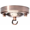 Miniatyrbilde 2 av 5: Retro Sokkel Krok Pendellampe Bronse, for Hjem Kjøkken, Toalett, Bad