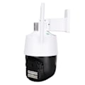 Miniatyrbilde 3 av 6: Utendørs Sikkerhetskamera Dome WiFi IP Monitor AI Alarm Toveis Intercom Infrarød Nattsyn for Hjem Hvit