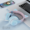 Pikkukuva 9 / 10: Bluetooth-kuulokkeet Langaton Kuulokemikrofoni SININEN blue