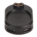 Pikkukuva 7 / 7: Type C Micro USB Kellolaturi-adapteri Garmin Fenix 7X 5S 6 6S Pro Instinct 2 2S -kelloille, tukee tiedonsiirtoa