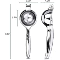 Miniatyrbild 3 av 5: Citronpressare Rostfritt stål Metall Manuell Juicer Citrus