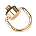 Miniatyrbilde 4 av 7: D-ring i rustfritt stål 1/4in 0.6mm D-ring skrue for GZ 38KT ML4 campinglys kamera gull