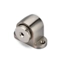 Miniatyrbilde 1 av 5: Dørstopp i legering med magnetisk skruemontert gulvborstet finish (pakke med 2)