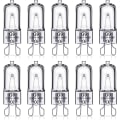 Miniatyrbillede 1 af 5: G9 Halogenpærer 40W, 230V, 10-pak 40W