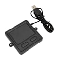 Miniatyrbilde 7 av 7: Kablet USB Touchpad Innebygd Berøringsfølsomhet Multifunksjonell Bærbar Trackpad med 2 Taster for Kontor Laptop