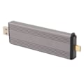 Pikkukuva 3 / 7: M.2 Nvme PCIE NGFF SATA SSD -kotelo USB3.2 Gen2 Type C 10 Gbps tukee 2 TB tallennustilaa, alumiiniseos SSD -koteloadapteri
