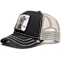 Miniatyrbilde 1 av 5: Salg Dyr Caps Solskjerming Mesh Broderte Trucker Hat Biso Black Panther