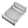 Miniatyrbilde 2 av 5: 1/2/3 Rustfritt Stål Justerbar Oppvaskstativ Rustfritt for Grey 1 Pc