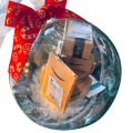 Miniatyrbild 1 av 10: Minipaket prydnad, jul liten expresslåda prydnad
