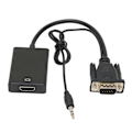 Miniatyrbild 5 av 7: Omvandlare VGA till High Definition Multimedia Interface-omvandlare Dator till TV-adapterkabelomvandlare
