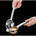 Miniatyrbillede 3 af 5: Manuel Juicer 304 Rustfrit Stål Citronklemme Frugt Appelsin Juicer (Lille Ægte Farve),