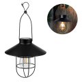 Pikkukuva 1 / 5: Aurinkolyhty ulkokäyttöön, riippuva vintage metallinen aurinkopaneeli