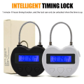 Miniatyrbillede 1 af 10: Smart Time Lock LCD-skærm Time Lock SORT Black
