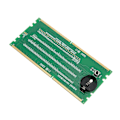 Miniatyrbild 5 av 7: Datorminnestestare DDR2 DDR3 2 i 1 PCB Material Ljusdioder Stationär Dator Moderkortstestare med LED