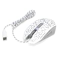 Miniatyrbilde 2 av 7: Kablet Gaming Mus USB-port Ergonomisk 3200 DPI Justerbar RGB Optisk Datatilbehør Hvit
