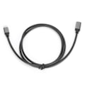 Pikkukuva 4 / 7: HD 4K USB 3.1 PD USB C -jatkokaapeli uros-naaras Type C -jatkojohto 3A 60W 1m