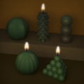 Miniatyrbild 4 av 4: 10 st Form 3D DIY Ljus Silikon Form Form Geometrisk form Molds Handgjorda form
