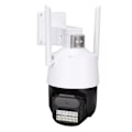 Miniatyrbild 5 av 6: Utomhuskamera Dome WiFi IP Övervakning AI Alarm Tvåvägs Intercom Infraröd Mörkerseende för Hem Vit