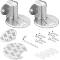 Pikkukuva 1 / 5: 2x Magneettinen ovisulkija - 2 kpl ovisuojaa 5 x 4 cm ja 2 lattiaa