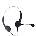 Miniatyrbilde 7 av 7: USB Telefon Headset Støyreduksjon Justerbar Binaural Datamaskin Hodetelefon med Mikrofon for Kontor Kundesenter